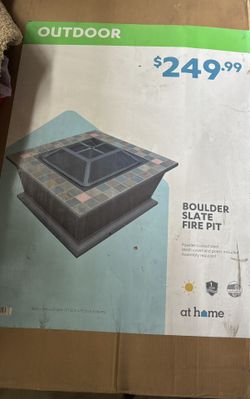 Boulder Slate Fire Pit