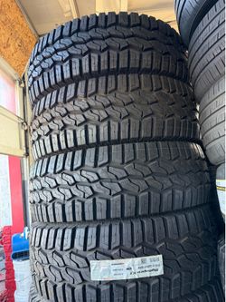 🚨🚘Vendo set de llantas Lt 37x12.50 17 Hankook tires