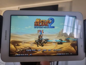 TABLET WITH A LOT OF GAMES