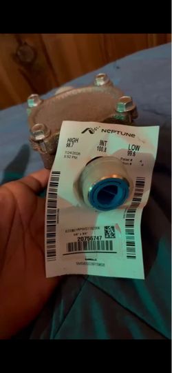 Brand New Neptune T-10 Water Meters 5/8" x 3/4" - Lot of 3