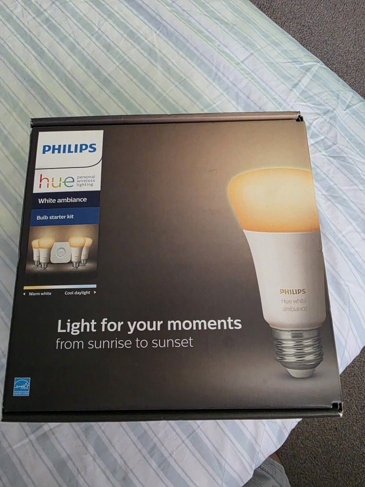 Philips HUE Bulb Starter Kit! BRAND NEW