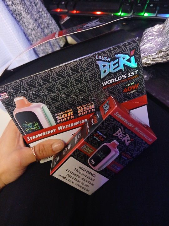 CRUSH BERI BRAND NEW SEALED RETAIL 35 & UP ILL DO $30 OR 2 FOR $55