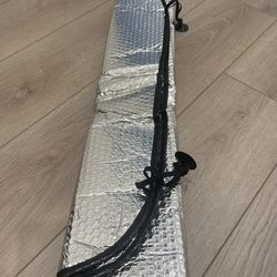 foldable windshield sunshade