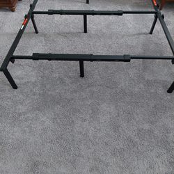 Bed Frame Like New.   Adjustable Twin-King