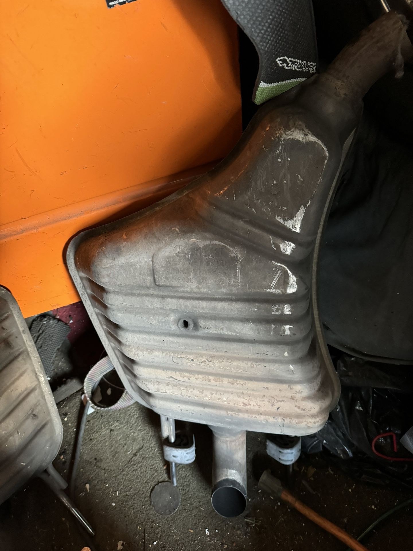 2008 Mercedes S5 50 stock mufflers