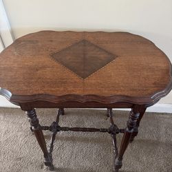 Vintage Solid Wood Console / Side Table”