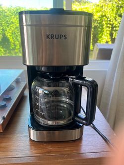 KRUPS 10-Cup Stainless Steel Coffee Maker