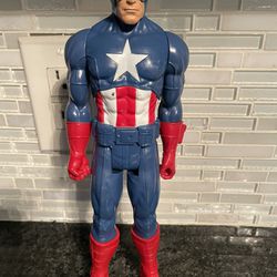 Marvel Avengers Captain America Action Figure Toy 12 In Titan Hero Series 2013