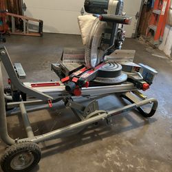 12” Miter Saw With Stand 