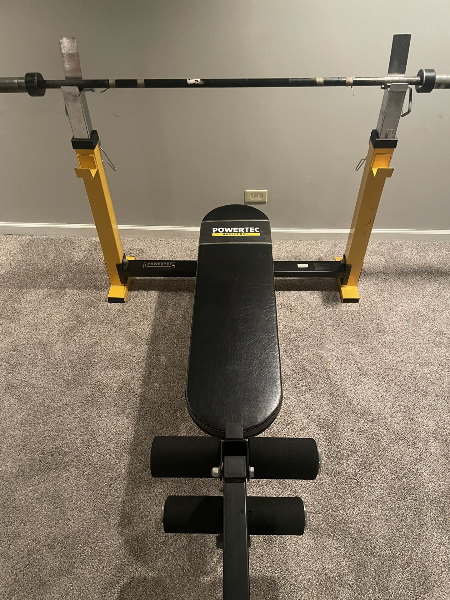 Powertec Workbench With Leg Extension