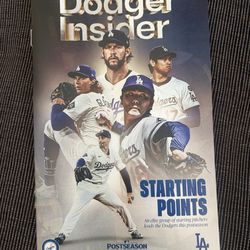 Los Angeles Dodgers Insider Magazine