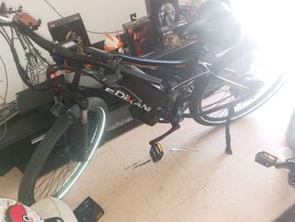 Two like new electrical bikes great deals