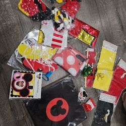 Mouse 2nd Birthday Party Decorations 143pcs