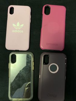 iPhone X cases, 4 x $20