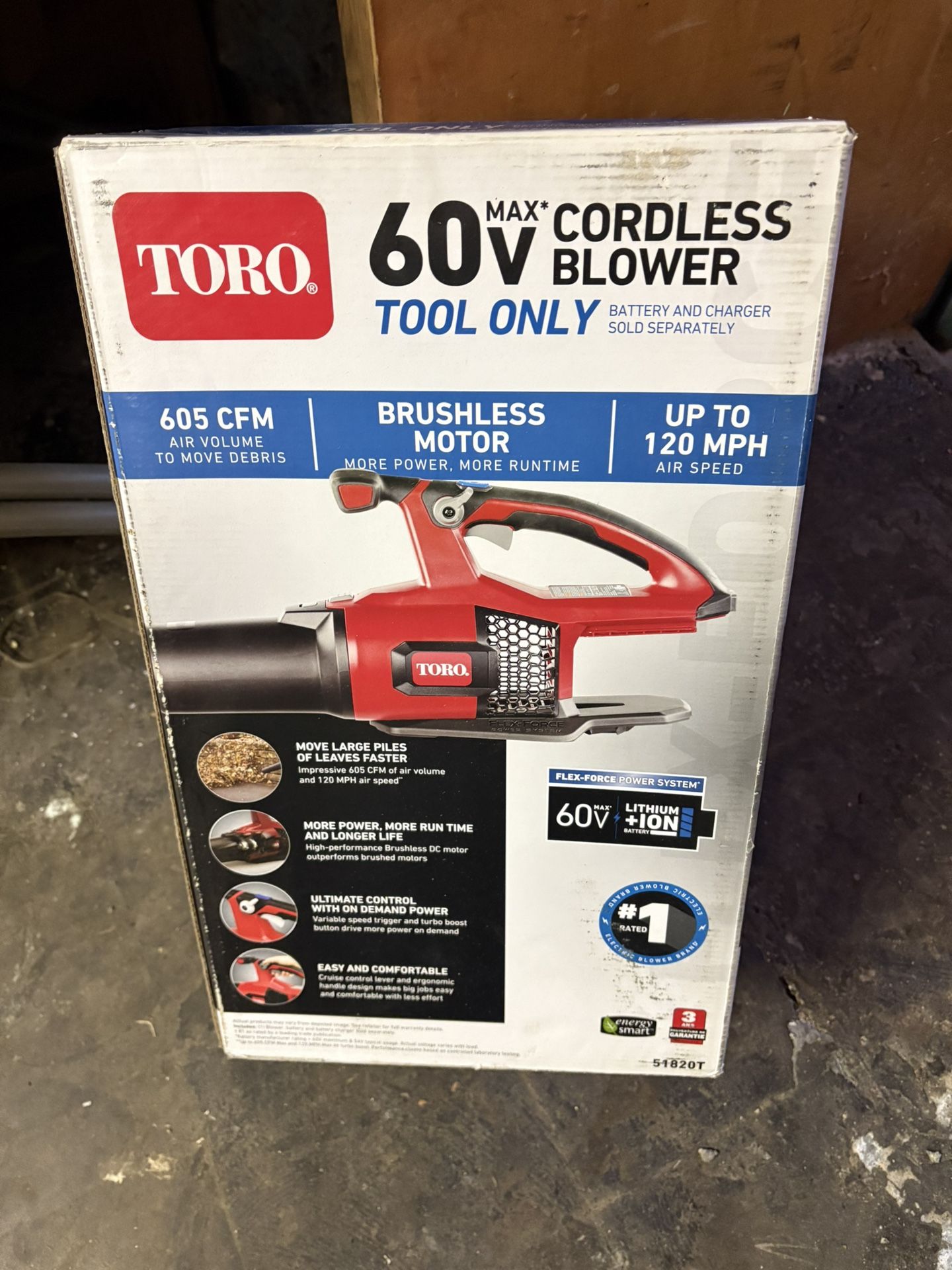Brand New Toro Leaf Blower (bare Tool)
