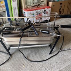 Farberware Open Hearth Electric Indoor Broiler | Rotisserie BBQ Grill |