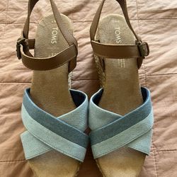 Brand New TOMS Women’s 8.5 Wedges