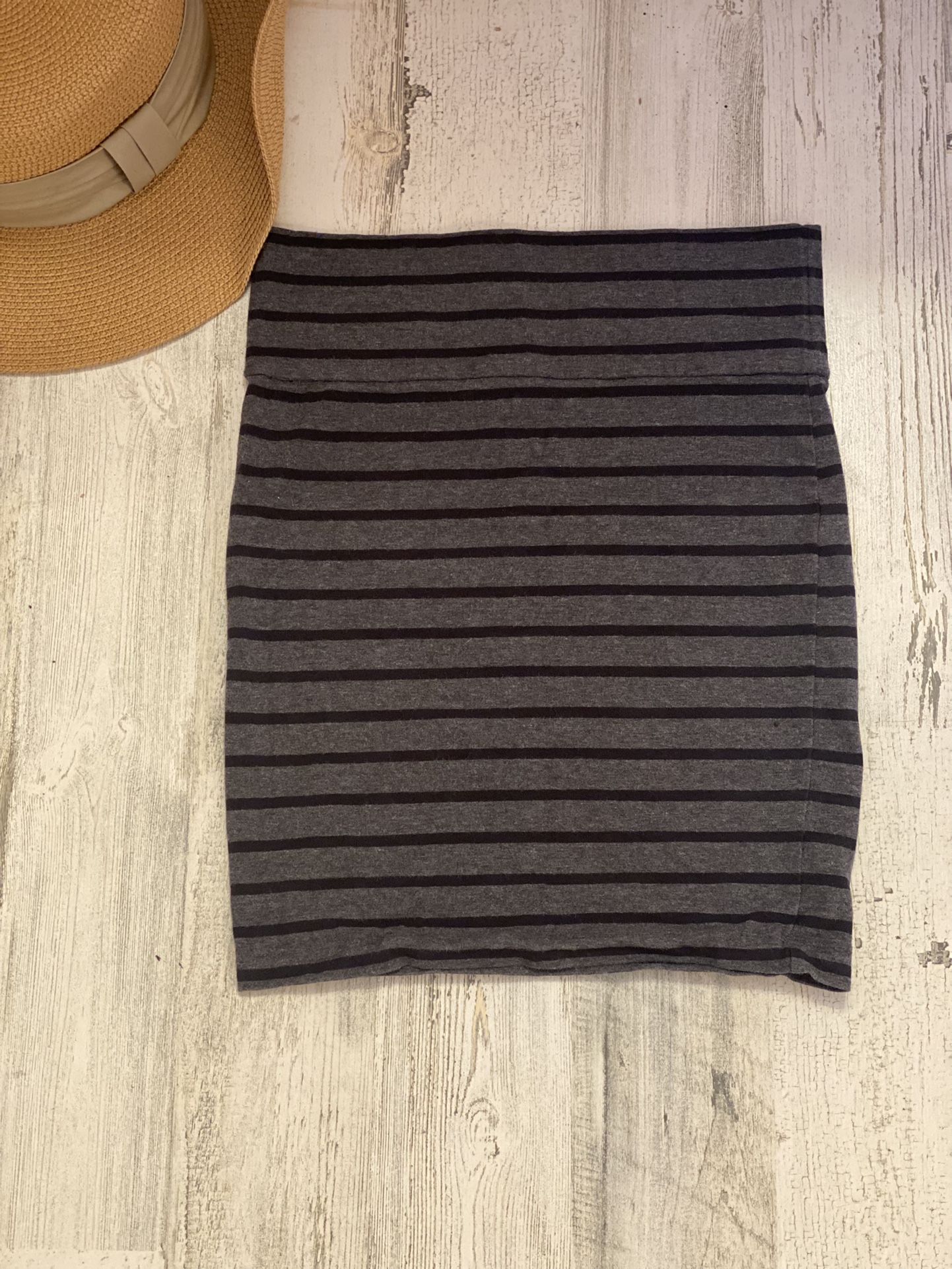 Stretch Cotton Pencil Skirt, Size S $10
