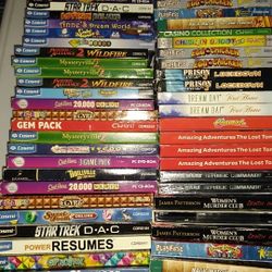 GAMES for WIN / MAC CD-ROM’s 69 Total
