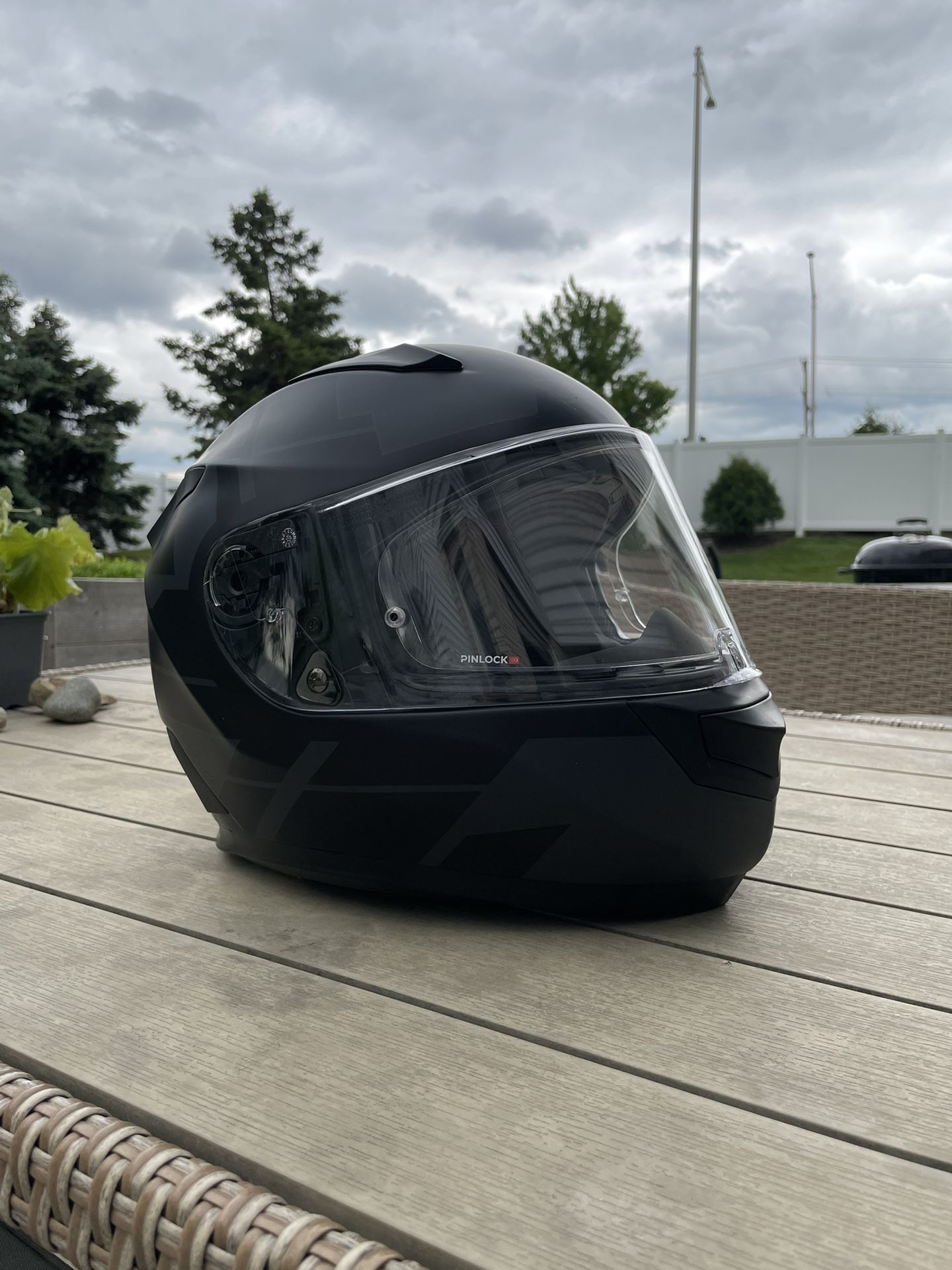 Sedici Strada 2 Motorcycle Helmet Cardo Ready With Pinlock, Clear And Smoked Visor