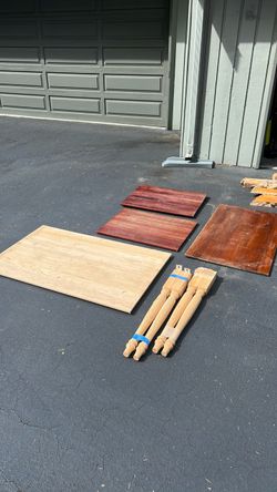 Table tops and table legs