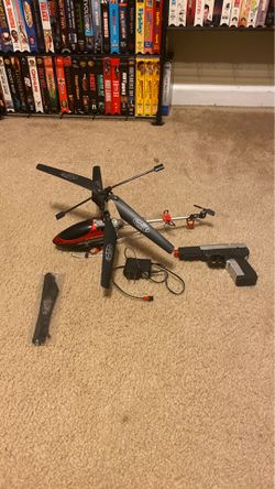 R/c helicopter comes with extra populars