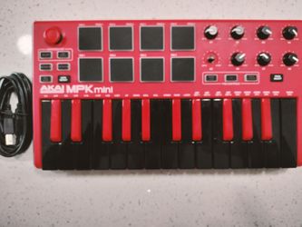 Akai MPK Mini Red