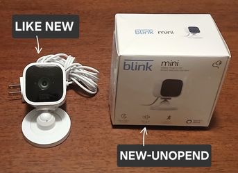 Blink Mini Indoor Security Camera