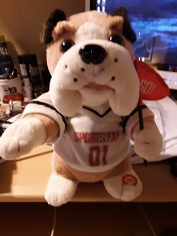Sportsfan Singing Dog