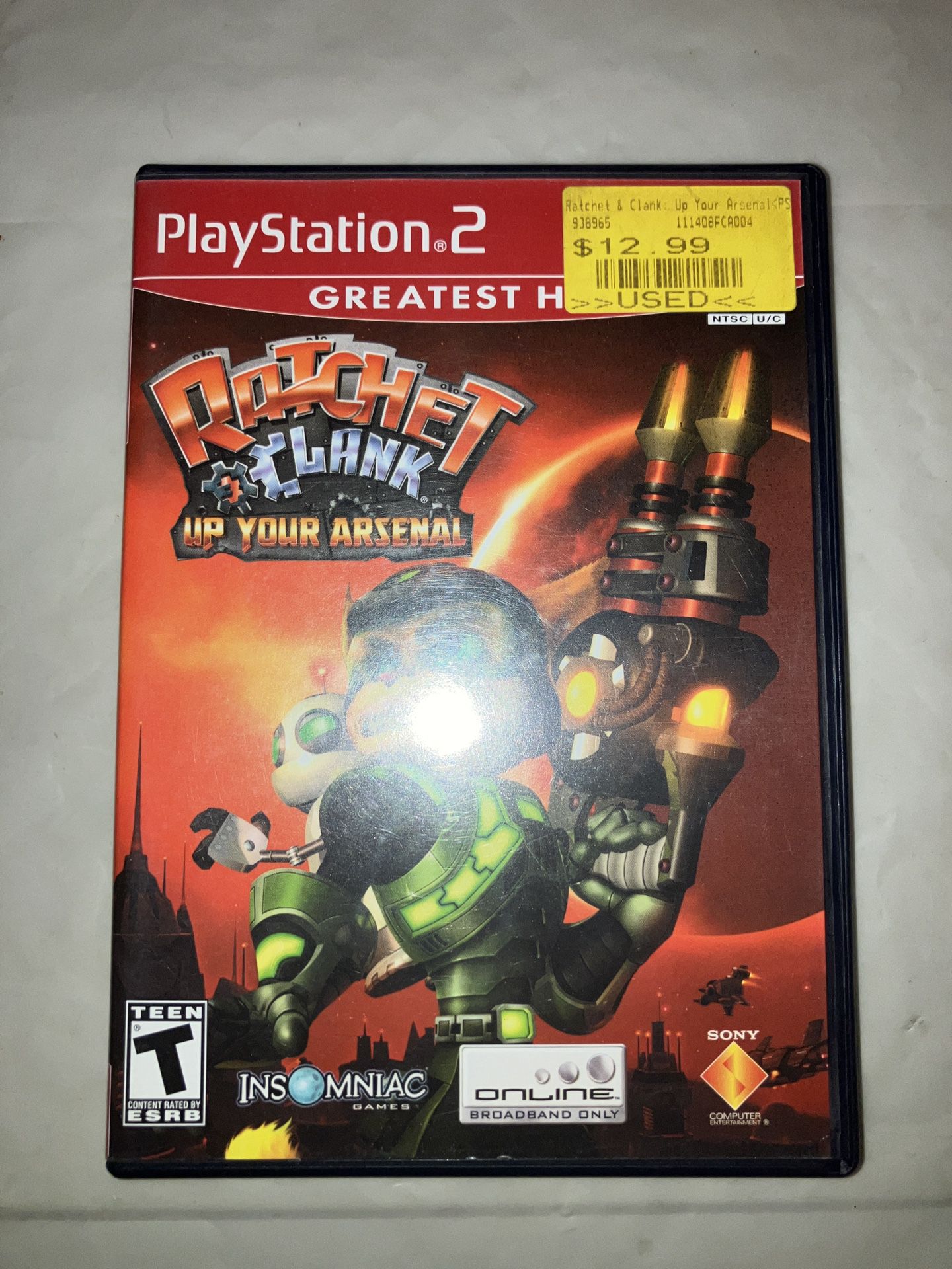 Ratchet And Clank: Up Your Arsenal PS2