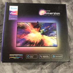 Govee Immersion WiFi TV LED Backlights with Camera, RGBIC Ambient TV  Lighting for 55-65 inch TVs PC, Works with Alexa & Google Assistant, App  Control, for Sale in Artesia, CA - OfferUp