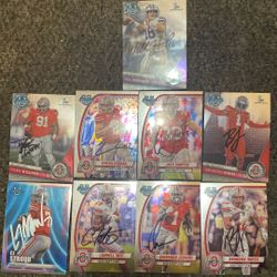 Ohio State Buckeyes Team Autograph Auto Card Lot Signed Howard Sawyer Egbuka Inniss Williams 