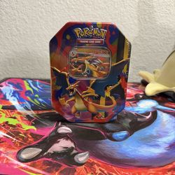 Phantasmal flames charizard Y tin