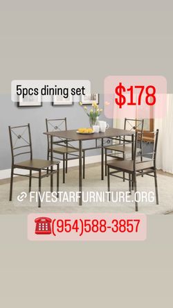 5 PCs Dining Set