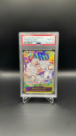 One Piece Monkey D. Luffy Awakening Of The New Era Alternate Art PSA 10