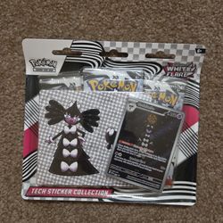 White Flare Tech Sticker Collection 