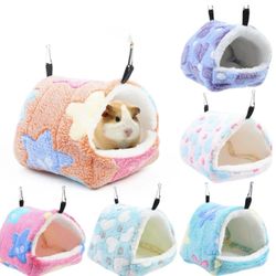 1pc Random Heart & Flower Pattern Hamster Hammock