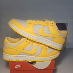 Size 8.5m (10w) - Citrus Nike Dunks - $60