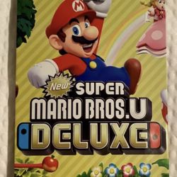 Super Mario Bro Deluxe Custom Steelbook Case Only For Nintendo Switch 