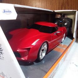 Remote Control Car RC Big-time Muscle 2009 Chevy Corvette 