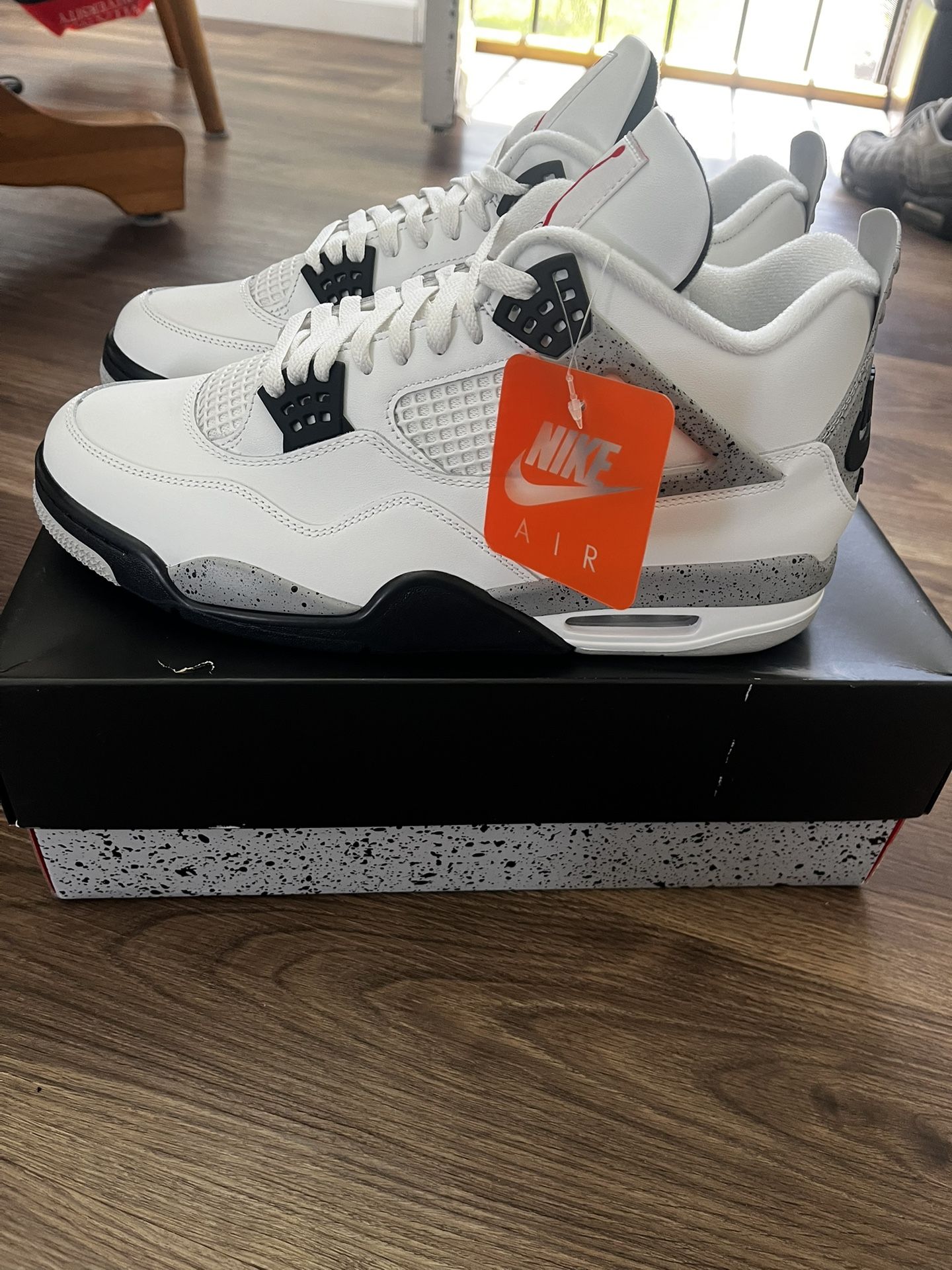 Jordan 4 Retro OG White Cement 2025 Size 13 Brand New AUTHENTIC