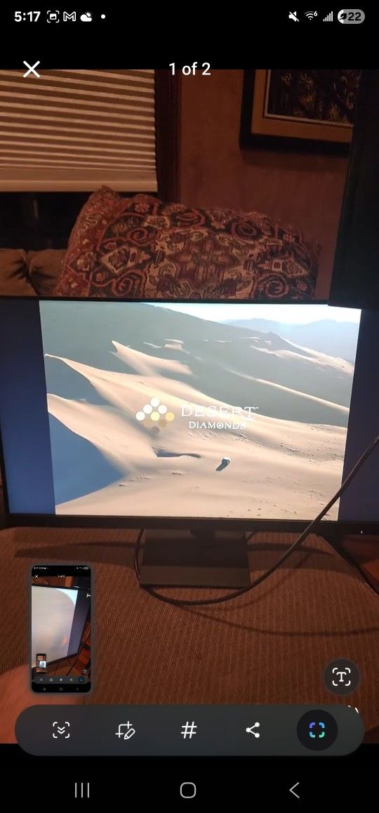 HP Monitor New and Barely Utilized - OBO