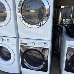 Kenmore stackable washer and lg gas dryer