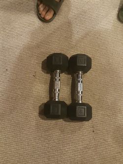 2 8lb weights
