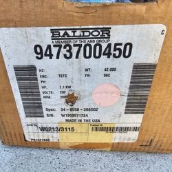 Ktron/ Baldor 1.1 KW 200v 6.2amp