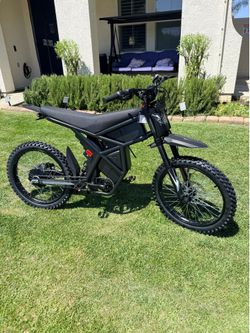 Riding Times Gt73 Electric Sport Bike 37mph, 85 -140 With PAS , Storage Bag, Dual Batteries & 25 Inch Tires