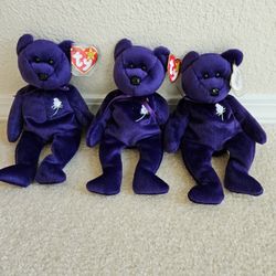 Beanie Babies  Princess Diana Bear Collectable Bear 