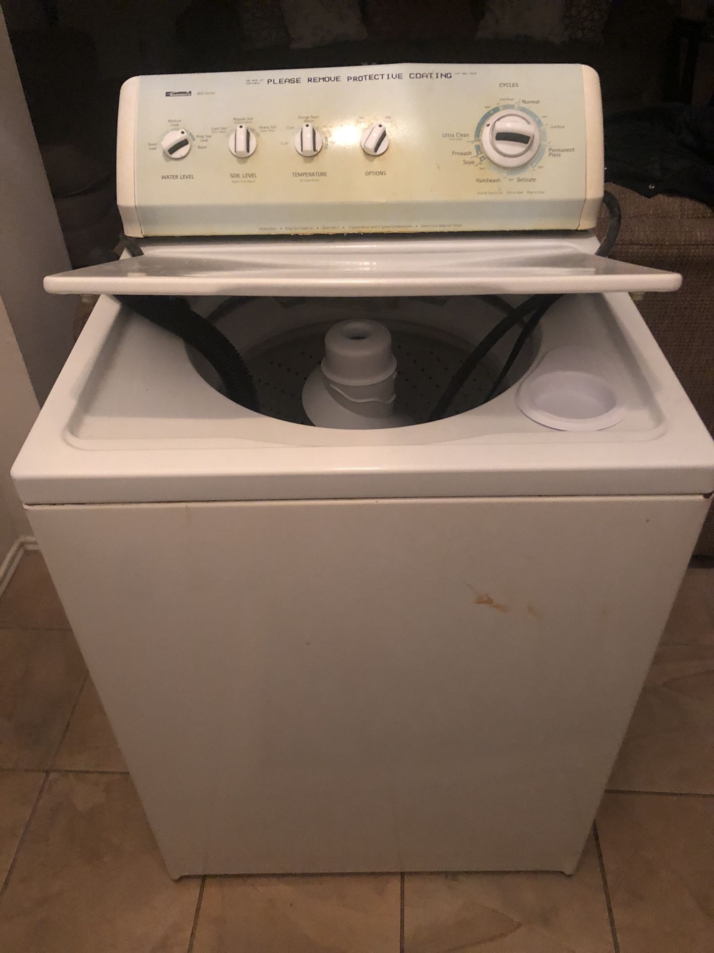 Washing Machine “Kenmore 800 Series” Read Description