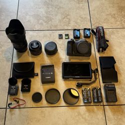 Canon EOS R7 Mirrorless camera & Full video / Photography Kit