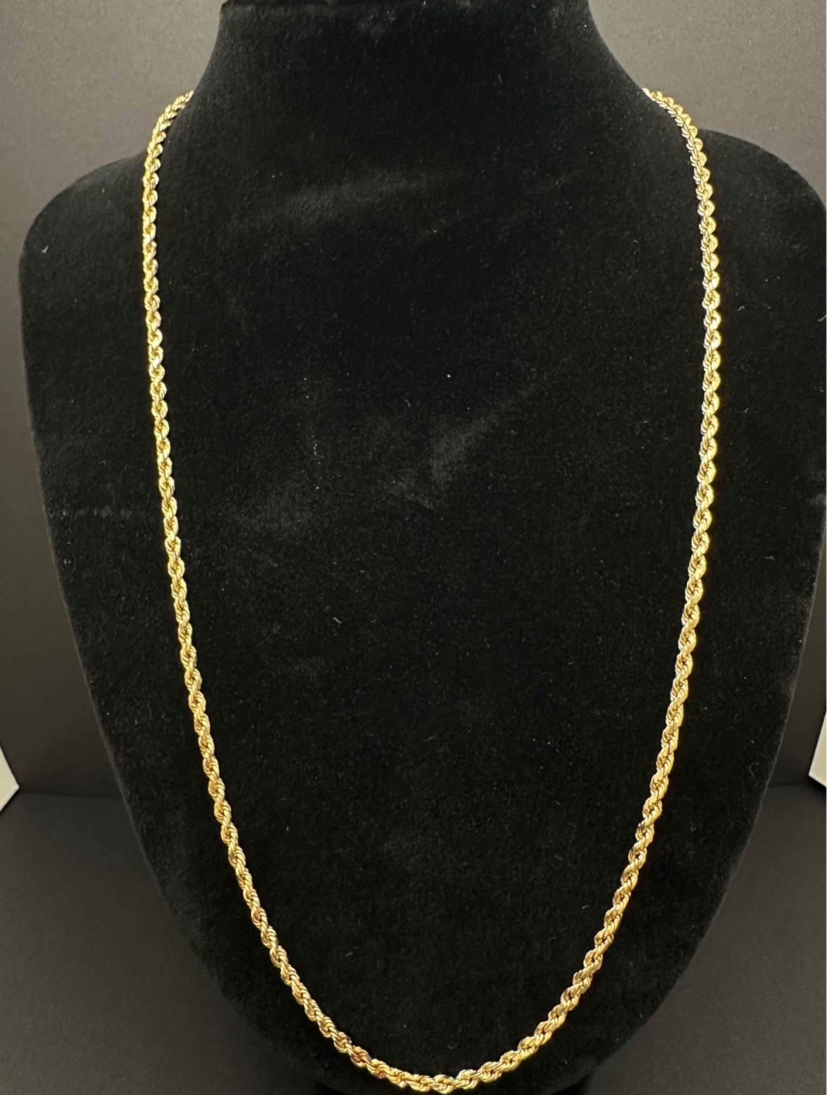 14k Gold rope chain